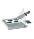 Cizalla de palanca leitz precision home office a4 base plastico longitud corte 380 mm capacidad de corte 10 hojas