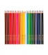 Lapices de colores acuarelables liderpapel caja de 24 unidades colores surtidos