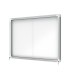 Vitrina de anuncios nobo premium plus magnetica con puerta corredera 8 x din a4 689x972x54 mm