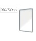 Vitrina de anuncios nobo premium plus magnetica de exterior 9 x din a4 1000x752x45 mm