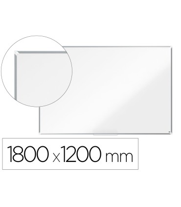 Pizarra blanca nobo premium plus melamina 1800x1200 mm