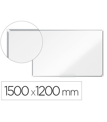 Pizarra blanca nobo premium plus melamina 1500x1200 mm