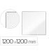 Pizarra blanca nobo premium plus melamina 1200x1200 mm