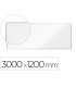 Pizarra blanca nobo premium plus acero lacado magnetica 3000x1200 mm