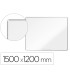 Pizarra blanca nobo premium plus acero lacado magnetica 1500x1200 mm