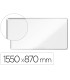 Pizarra blanca nobo premium plus acero vitrificado formato panoramico 70 magnetica 1550x870 mm