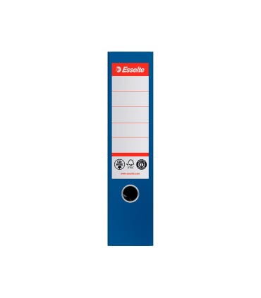 Archivador de palanca esselte n 1 co2 neutral din a4 carton forrado lomo 75 mm azul vivida