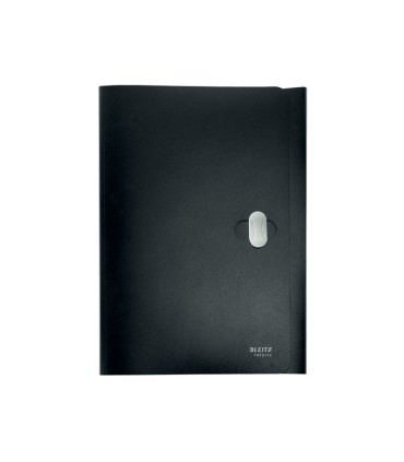 Carpeta leitz recycle gomas tres solapas din a4 polipropileno negro