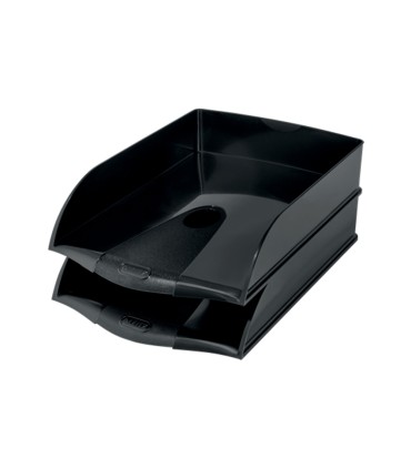 Bandeja sobremesa plastico leitz recycle vertical color negro 255x385x70 mm