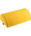 Reposapies de escritorio leitz active ergo cosy color amarillo 260x140x405 mm