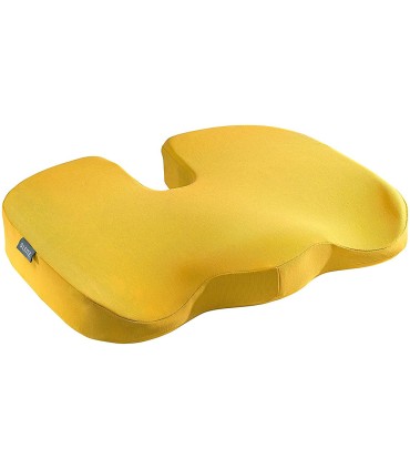 Cojin de asiento leitz active ergo cosy color amarillo