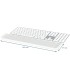 Reposamunecas leitz ergo cosy para teclado ajustable color gris