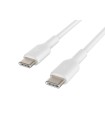 Cable belkin cab003bt1mwh usb-c a usb-c boost charge longitud 1 m color blanco