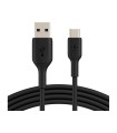 Cable belkin cab001bt1mbk usb-c a usb-a boos charge longitud 1 m color negro