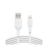 Cable belkin caa001bt1mwh lightning a usb a boost charge longitud 1 m color blanco