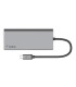 Adaptador belkin avc008btsgy multipuerto usb c a ethernet usb c usb a hdmi sd color gris