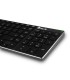 Teclado ngs fortune multimode inalambrico 12 teclas multimedia color aluminio 364x116x14 mm