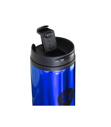 Vaso antartik acero inoxidable con tapa dosificador de seguridad y base acolchada 290 ml color azul