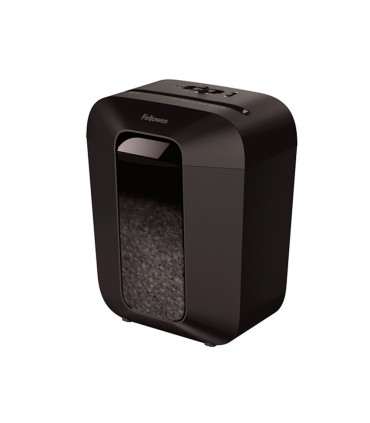 Destructora de documentos fellowes lx 41 capacidad 8h seguridad p4 destruye grapas clips y tarjeta papelera 17 l