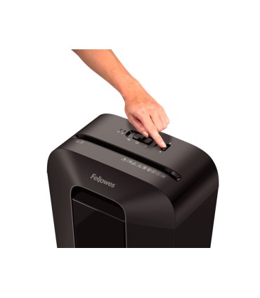 Destructora de documentos fellowes lx 70d capacidad 11h seguridad p4 destruye grapas clips y tarjeta papelera 18 l