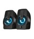 Altavoces trust gemi 20 potencia maxima 12w iluminacion led control de volumen y conexion