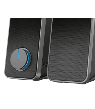 Altavoces trust arys 20 potencia maxima 28w control de volumen y conexion auriculares usb color negro