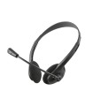 Auricular trust primo chat headset para pc y laptop longitud cable 1,8 m con microfono conexion jack 3.5