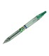 Boligrafo pilot ecoball plastico reciclado tinta aceite punta de bola 1 mm color verde