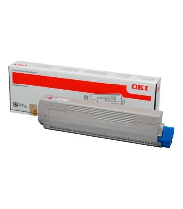 Toner oki laser 46471102 c823dn magenta 7000 paginas