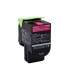 Toner lexmark laser 702hme cs310dn cs410 dn magenta 3000 paginas