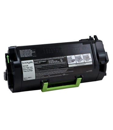 Toner lexmark laser 52d2x0e ms811 series ms812 series negro 45000 paginas