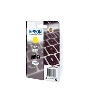 Ink jet epson 407l clavier wf 4745 series amarillo 1900 paginas