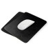 Alfombrilla para raton basic q connect negra 260x220x6 mm