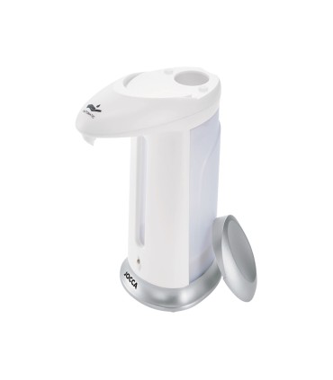 Dispensador automatico jabon gel jocca con indicador led capacidad 280 ml 83x125x200 mm