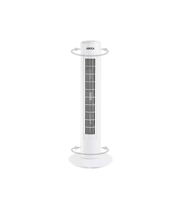 Ventilador de torre jocca 3 velocidades 45w sistema oscilacion altura 730 mm 730x170x170 mm