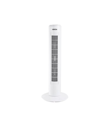 Ventilador de torre jocca 3 velocidades 45w sistema oscilacion altura 730 mm 730x170x170 mm