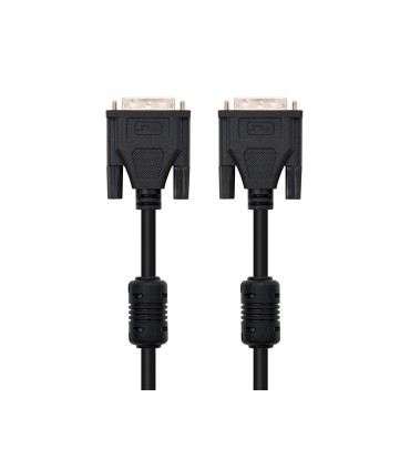 Cable dvi nanocable dual link 241 m m color negro longitud 5 m