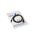 Cable usb nanocable 20 tipo a m micro usb b m color negro longitud 18 m