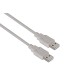 Cable usb nanocable 20 tipo a m a m color gris longitud 1 m