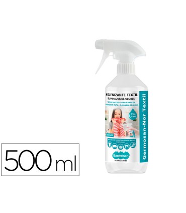 Desinfectante bacterisan germosan nor bp7 virucida para textil bote pulverizador de 500 ml