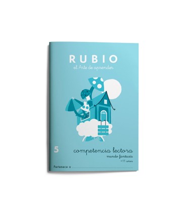 Cuaderno rubio competencia lectora 5 mundo fantasia