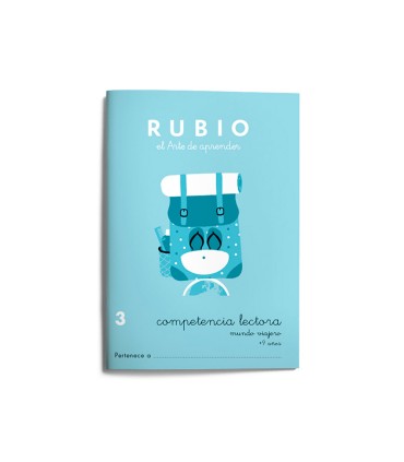 Cuaderno rubio competencia lectora 3 mundo viajero