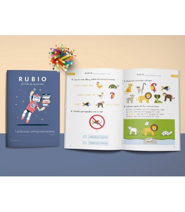 Cuaderno rubio lecturas comprensivas 7 anos