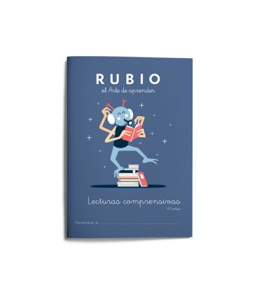 Cuaderno rubio lecturas comprensivas 6 anos