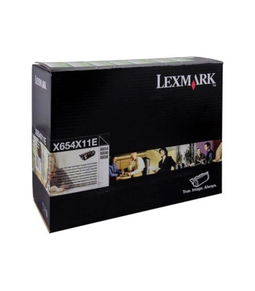 Toner lexmark laser x654x31e x654de 654 656de 658de negro 36000 paginas