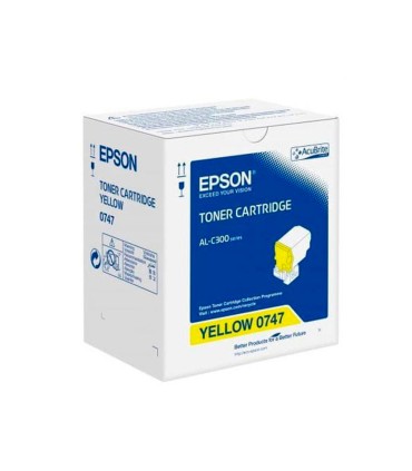 Toner epson c13s050747 amarillo 8 800 paginas