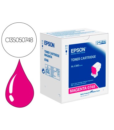 Toner epson c13s050748 magenta 8800 paginas