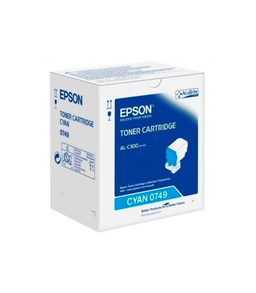 Toner epson c13s050749 cian 8800 paginas