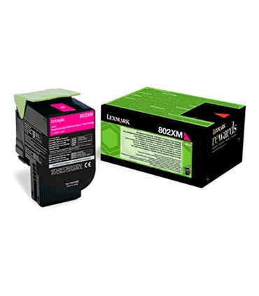 Toner laser lexmark 80c2xme magenta 4000 paginas