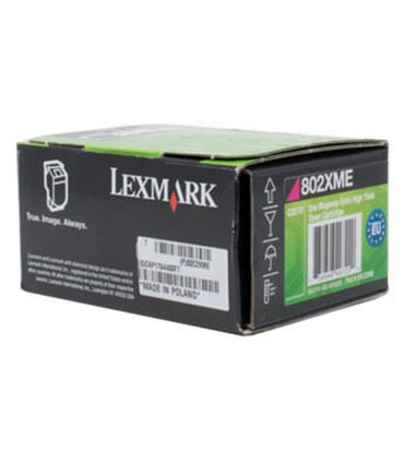 Toner laser lexmark 80c2xme magenta 4000 paginas